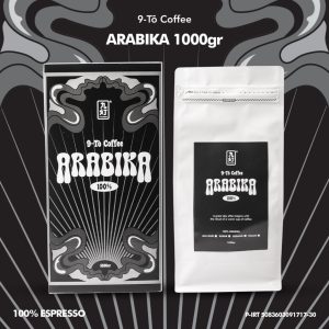 9-To Coffee Pure Arabika Silver 100% Arabika 1Kg Biji Kopi Indonesia